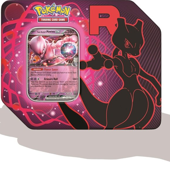Pokémon TCG: Team Rocket Tin Mewtwo ex, Nidoking ex or Persian ex your choice - Picture 5 of 7